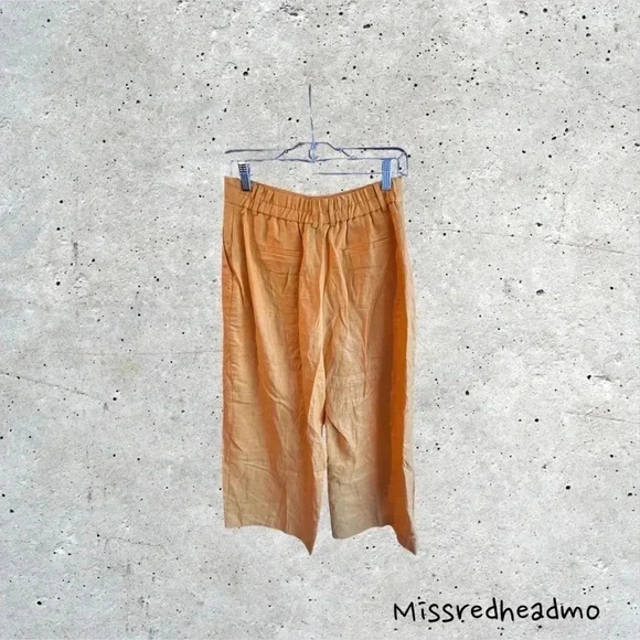 Worthington Wide-Length Linen Pants - Small - Picture 3 of 5